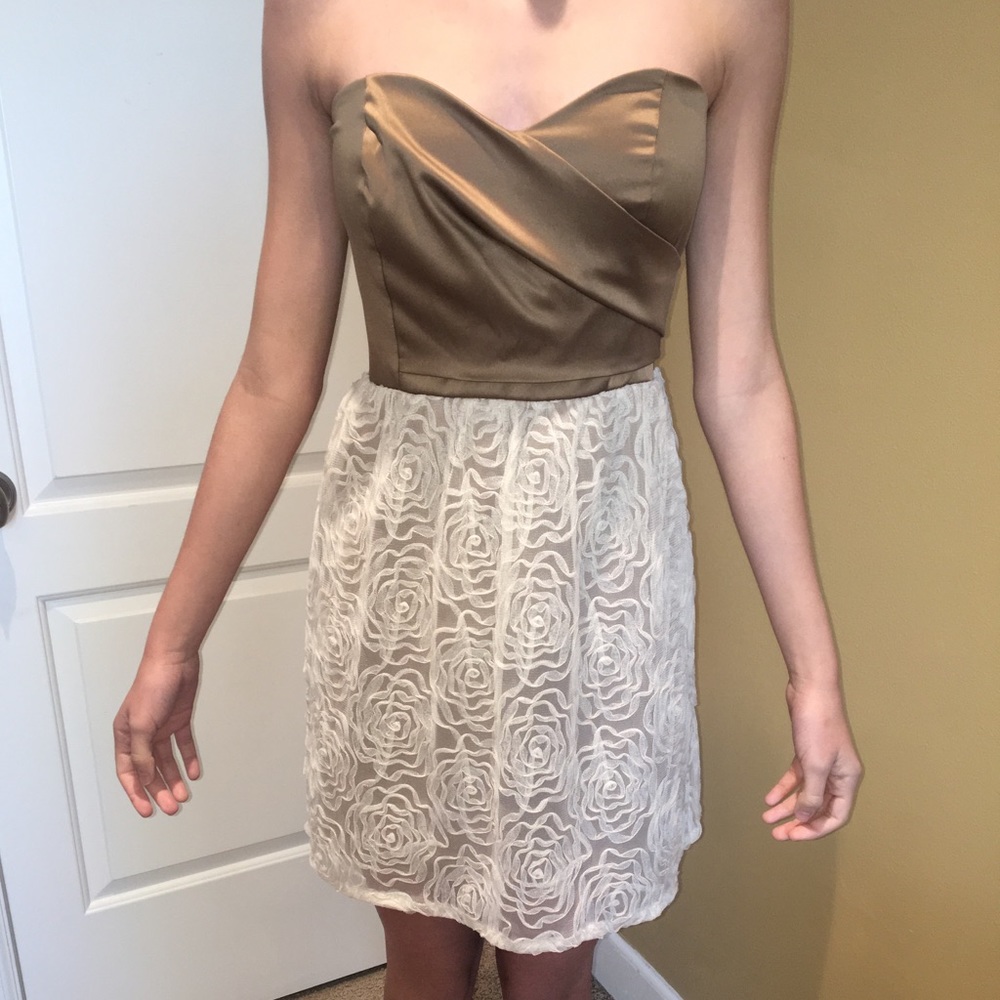 Gold Boutique Prom or Homecoming Dress